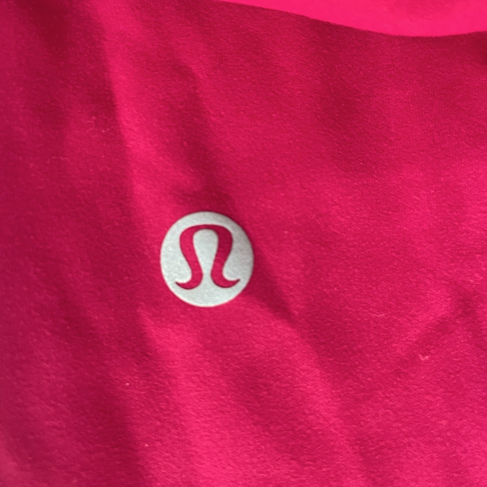 Lululemon Athletica High Rise Wonder Train, 25”, cherry red, sz2, EUC - Picture 5 of 6